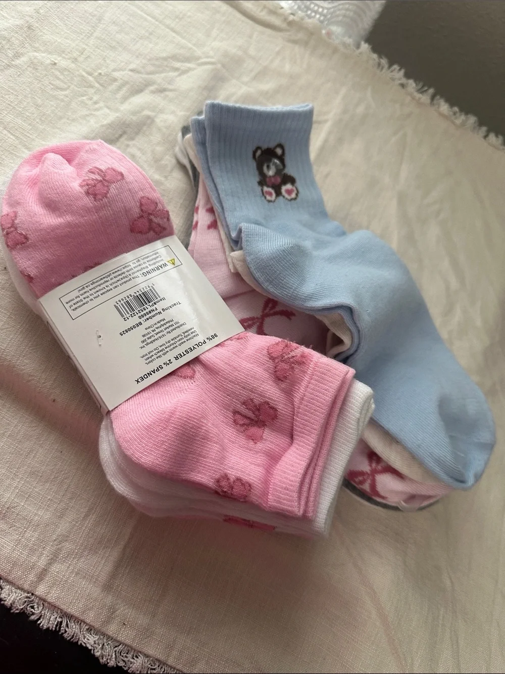 2 packs of 5 ladies socks NWT